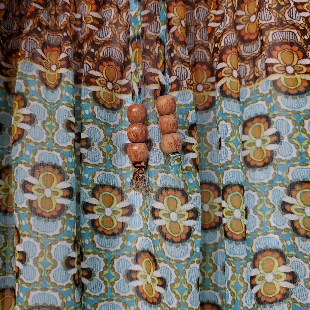 NWOT India Boutique Bohemian Maxi Dress - Picture 4 of 5